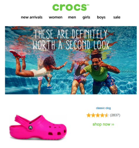 User Generated Content of Crocs