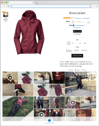 Social Suite Gallery from powerreviews