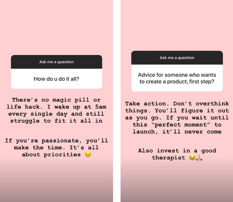 kween instagram story examples