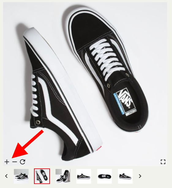 vans zoomable product images example