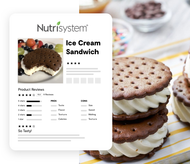 Ice Cream Sandwich Product page