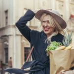 Woman with groceries featured image