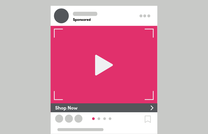 Instagram Carousel Video formáty Reklamy