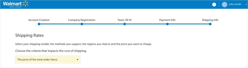 walmart marketplace shipping rates