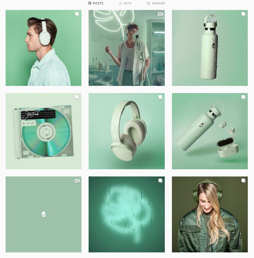 skullcandy instagram marketing strategy example