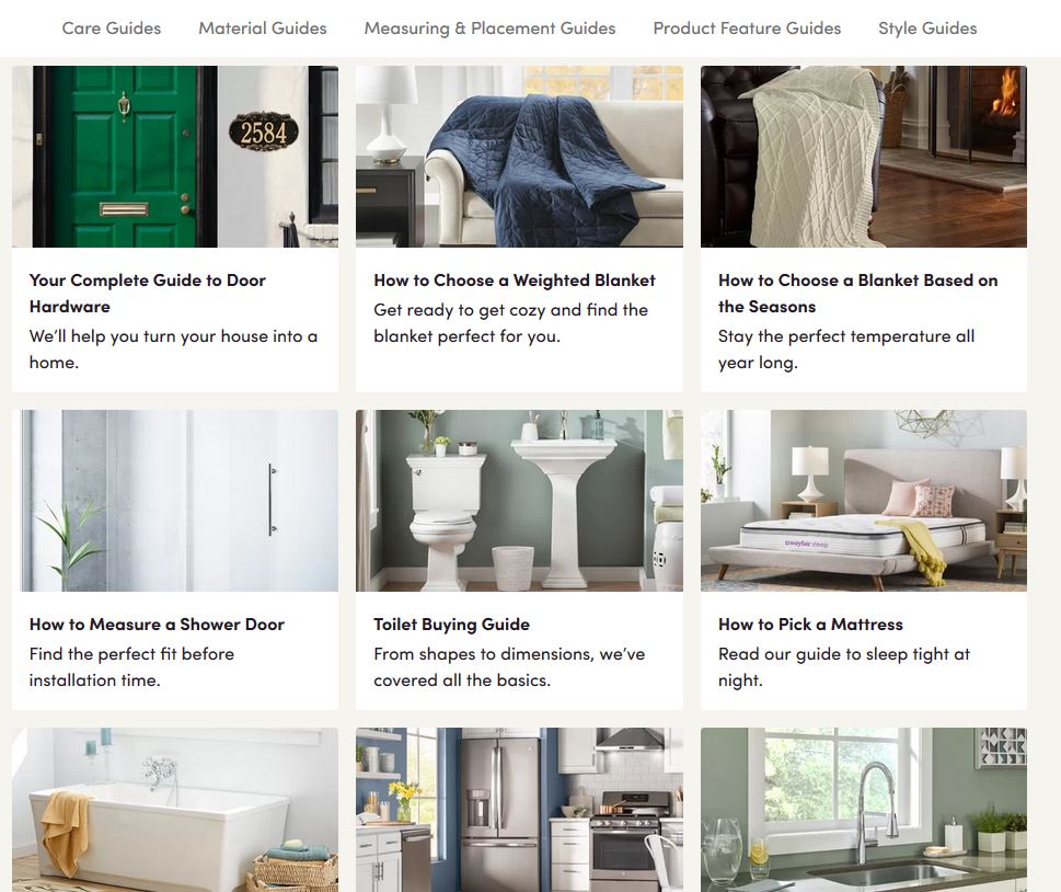 wayfair buyer guides