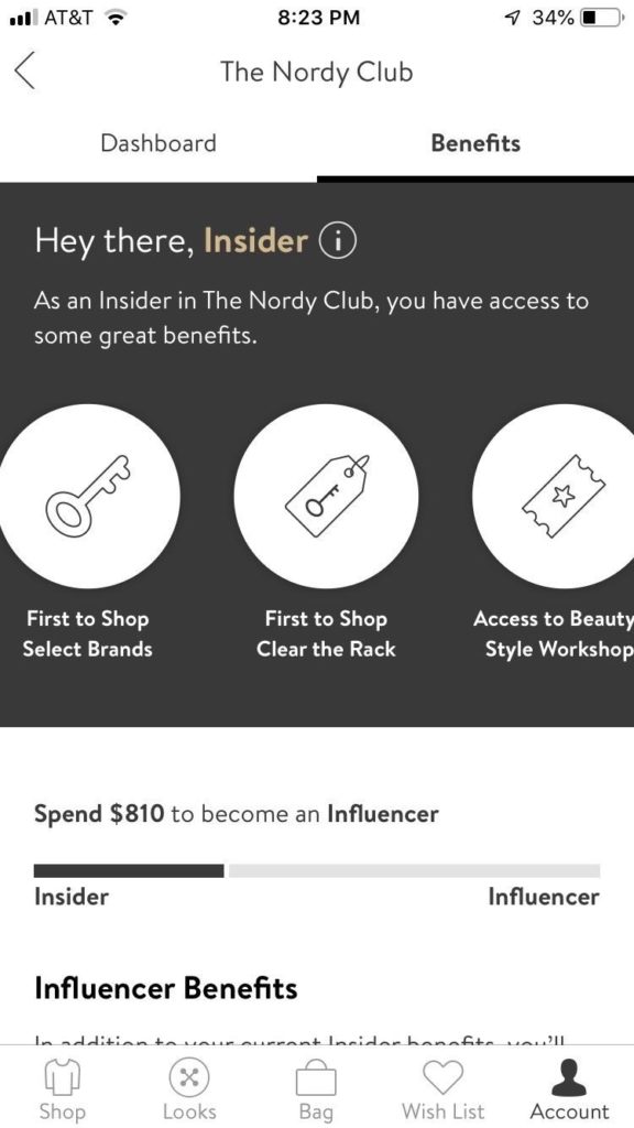 the nordys club message