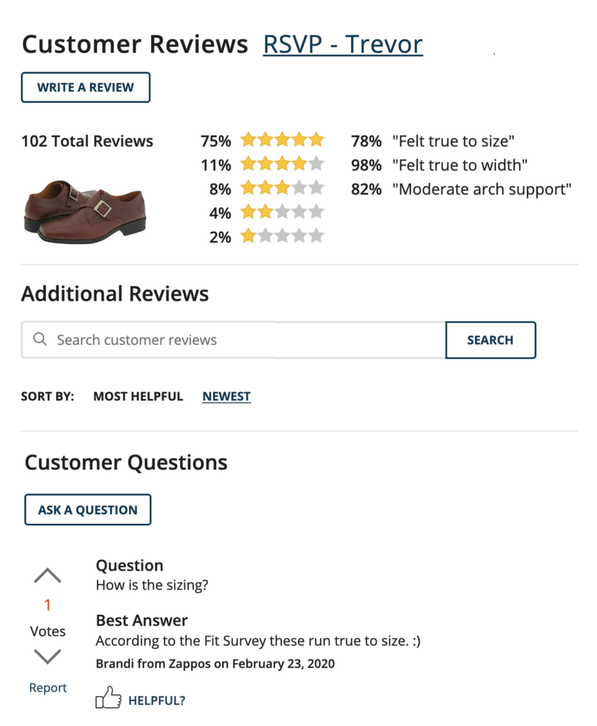 Build Brand Trust at Zappos PowerReviews