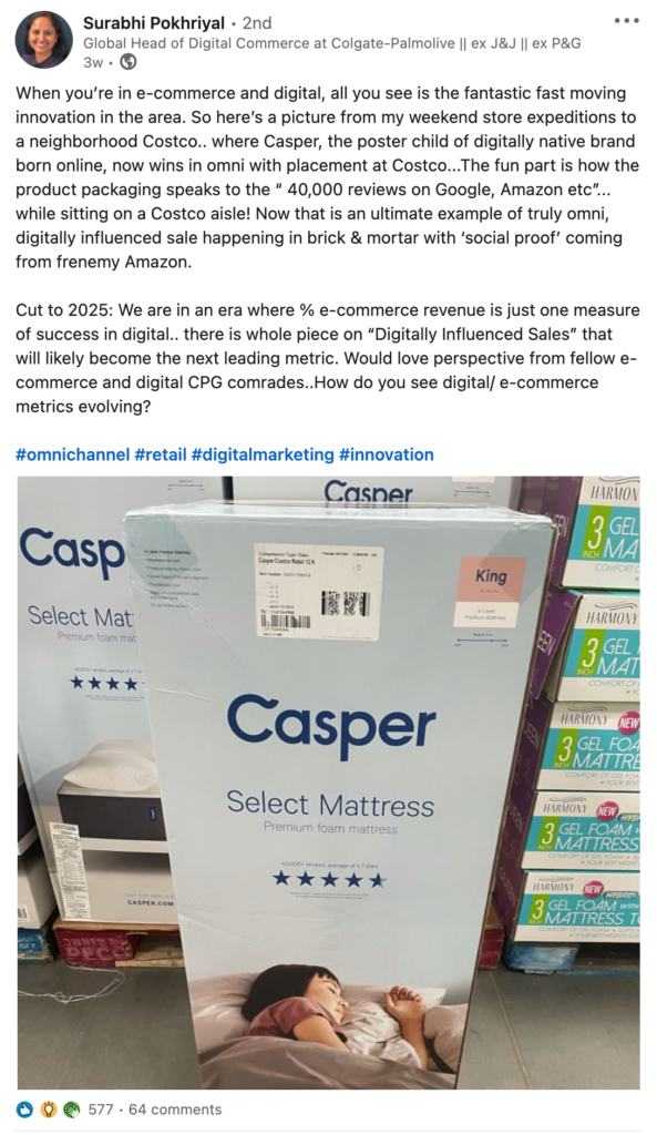 casper linkedin package