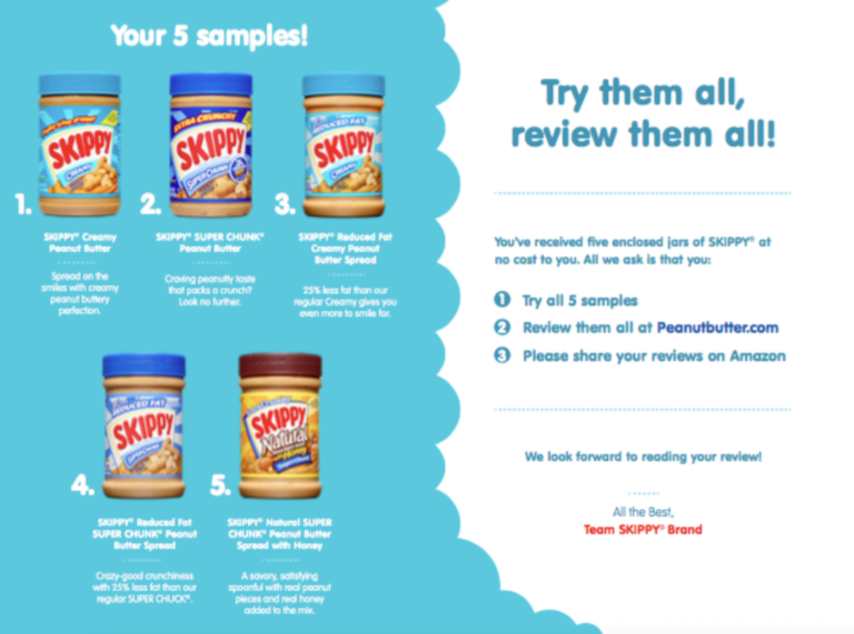skippy review sample page