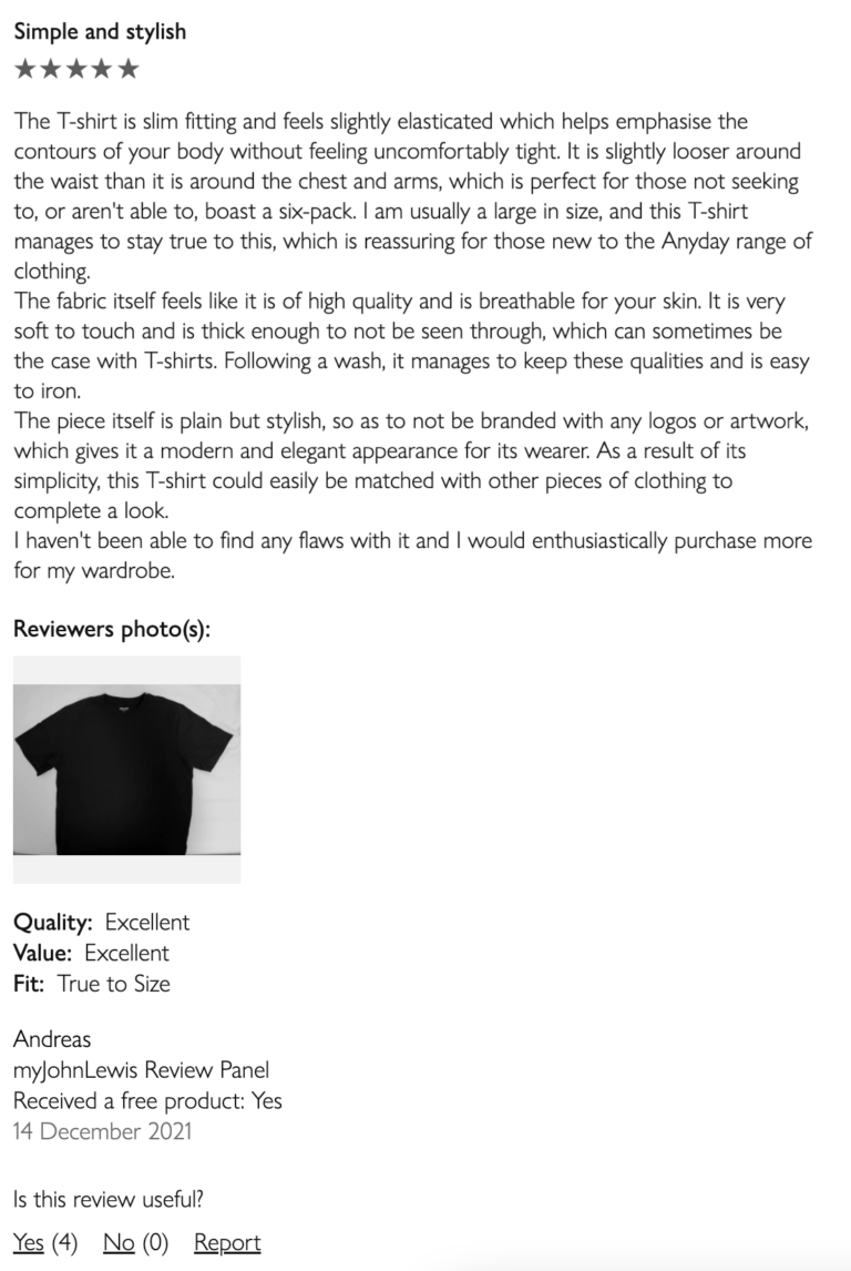 Ratings & Reviews Snapshot: Apparel - PowerReviews