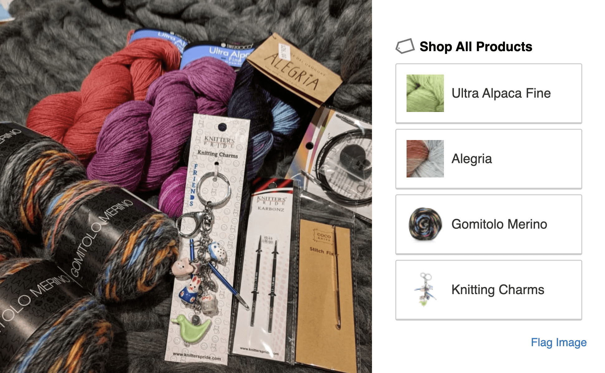 WEBS Yarn Shoppable Image PowerReviews