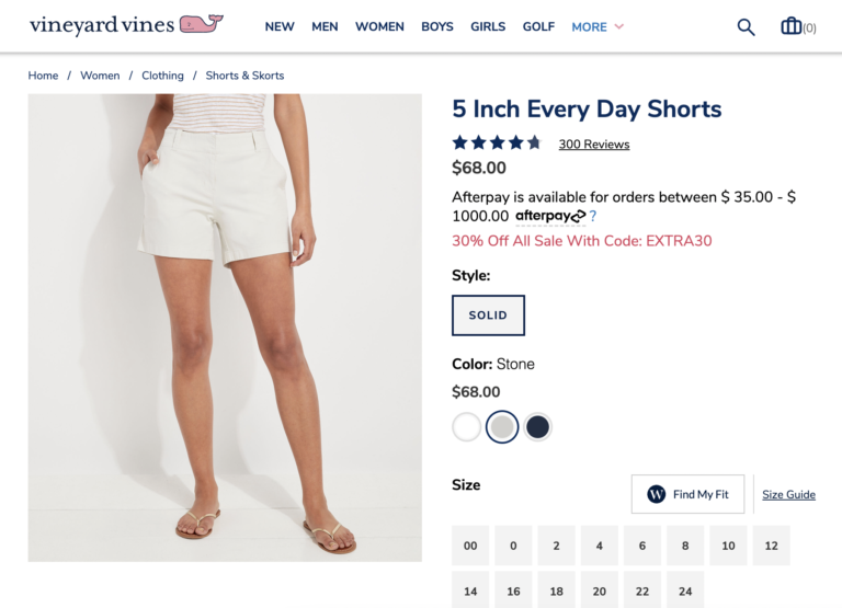 vinyardvines shorts