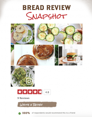 canyon bakehouse bread snapshot